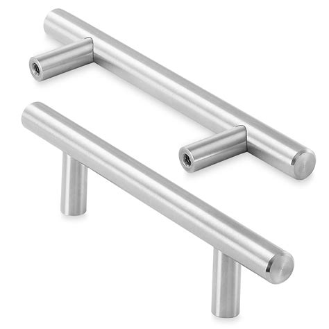 stainless steel handles for kitchen cabinets|solid stainless steel kitchen handles.